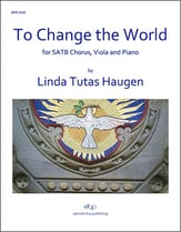 To Change the World SATB choral sheet music cover